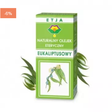 Etja -  Etja Naturalny olejek eteryczny eukaliptusowy, 10 ml 